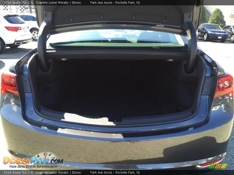 2016 Acura TLX 2.4 Graphite Luster Metallic / Ebony Photo #21