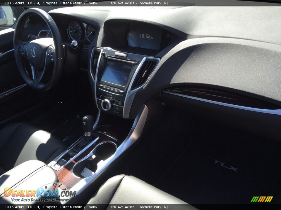 2016 Acura TLX 2.4 Graphite Luster Metallic / Ebony Photo #26