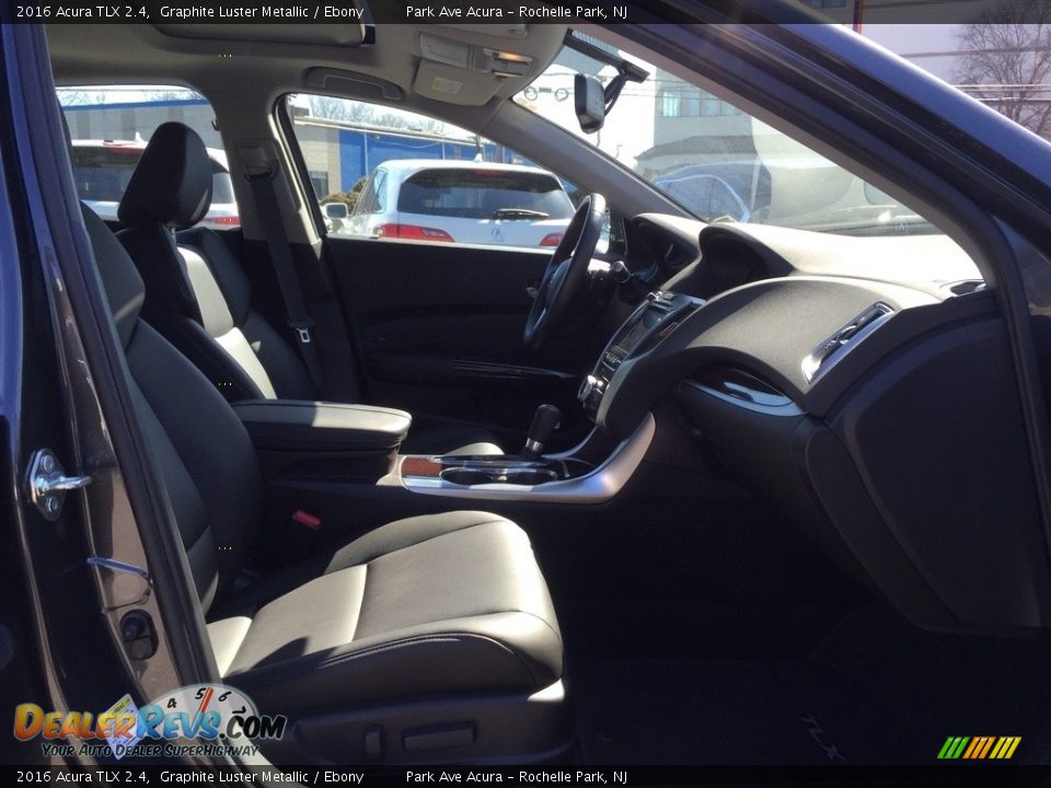 2016 Acura TLX 2.4 Graphite Luster Metallic / Ebony Photo #27