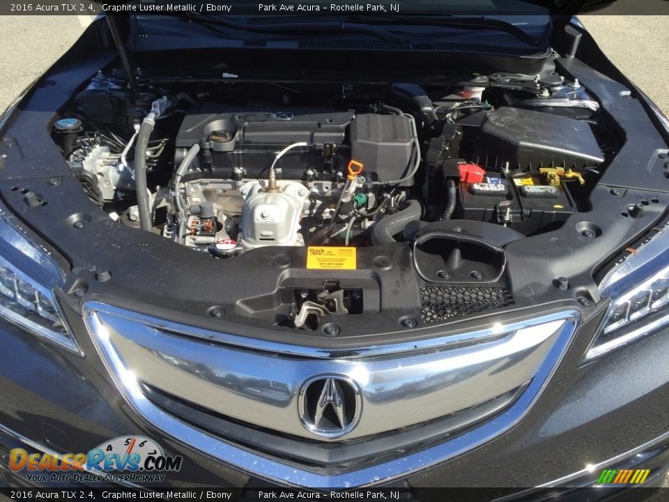 2016 Acura TLX 2.4 Graphite Luster Metallic / Ebony Photo #30