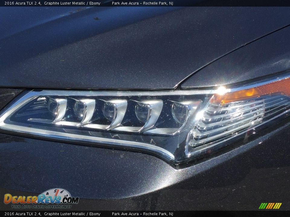2016 Acura TLX 2.4 Graphite Luster Metallic / Ebony Photo #31