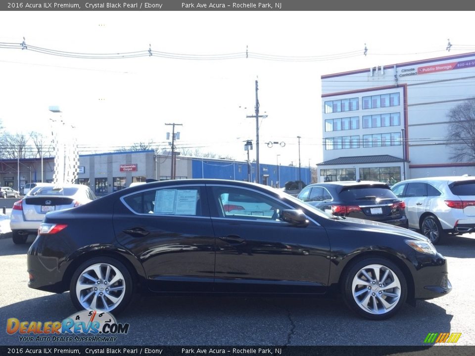 2016 Acura ILX Premium Crystal Black Pearl / Ebony Photo #2