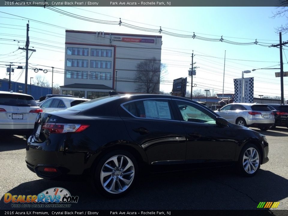 2016 Acura ILX Premium Crystal Black Pearl / Ebony Photo #3