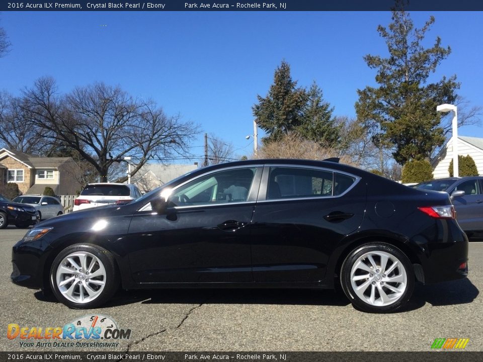 2016 Acura ILX Premium Crystal Black Pearl / Ebony Photo #6