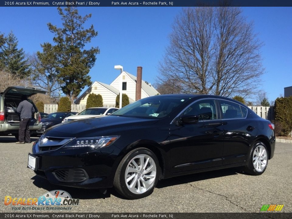 2016 Acura ILX Premium Crystal Black Pearl / Ebony Photo #7