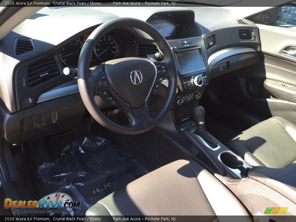 2016 Acura ILX Premium Crystal Black Pearl / Ebony Photo #11