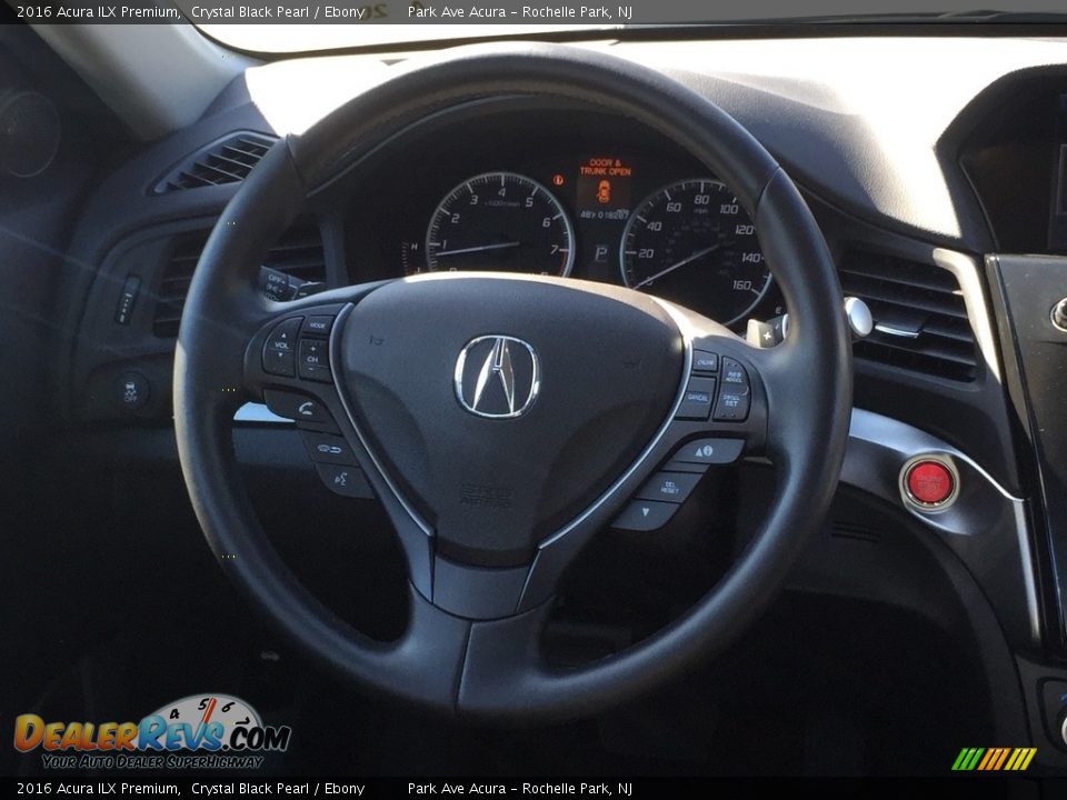 2016 Acura ILX Premium Crystal Black Pearl / Ebony Photo #17