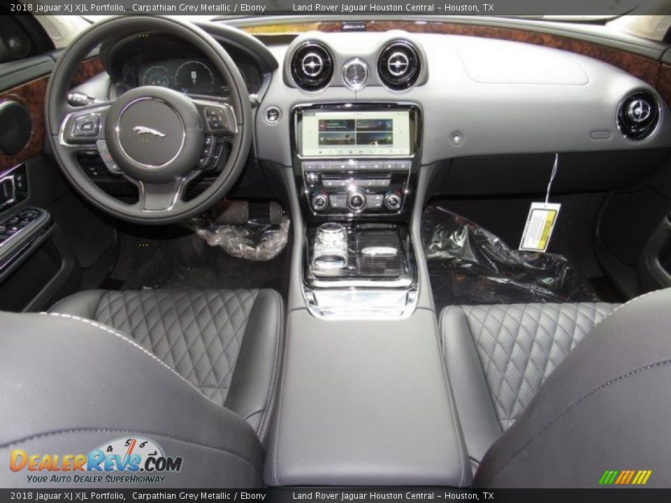 2018 Jaguar XJ XJL Portfolio Carpathian Grey Metallic / Ebony Photo #4
