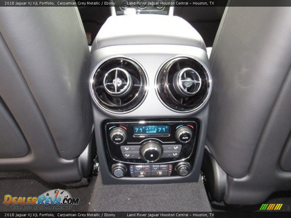 2018 Jaguar XJ XJL Portfolio Carpathian Grey Metallic / Ebony Photo #16