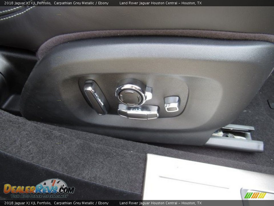 2018 Jaguar XJ XJL Portfolio Carpathian Grey Metallic / Ebony Photo #20