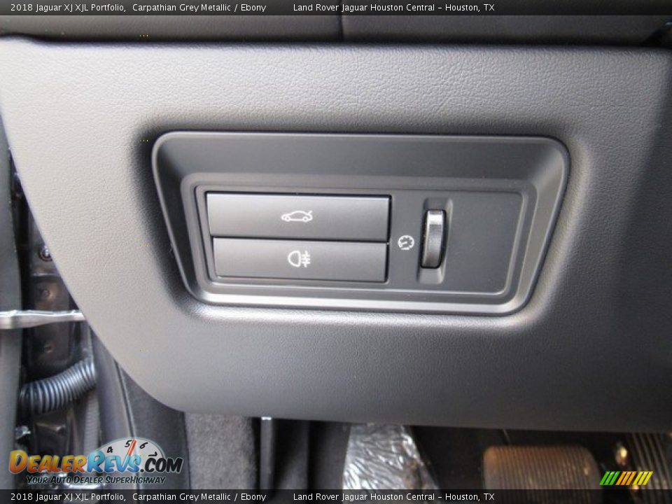 2018 Jaguar XJ XJL Portfolio Carpathian Grey Metallic / Ebony Photo #27