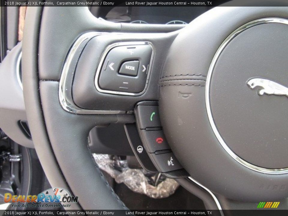 Controls of 2018 Jaguar XJ XJL Portfolio Photo #28