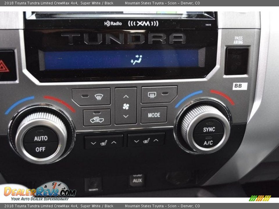 2018 Toyota Tundra Limited CrewMax 4x4 Super White / Black Photo #29
