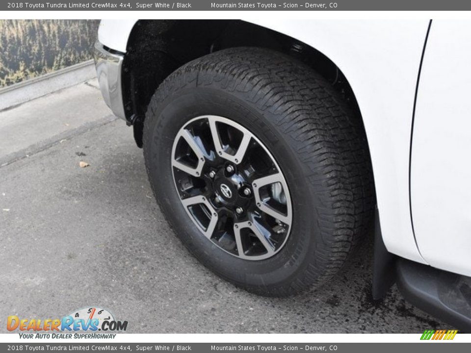 2018 Toyota Tundra Limited CrewMax 4x4 Super White / Black Photo #32