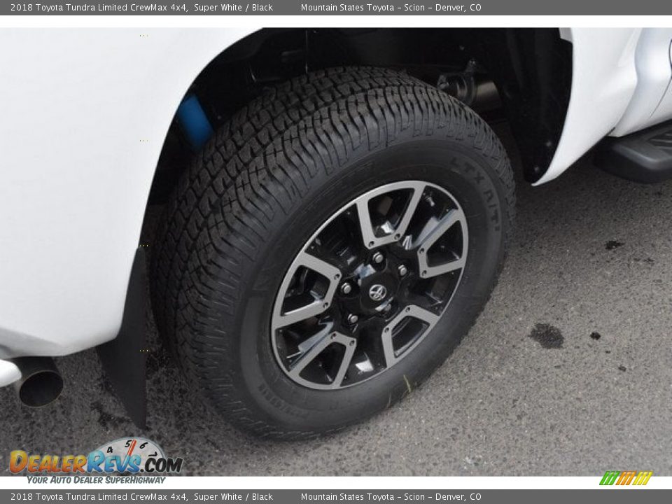 2018 Toyota Tundra Limited CrewMax 4x4 Super White / Black Photo #34