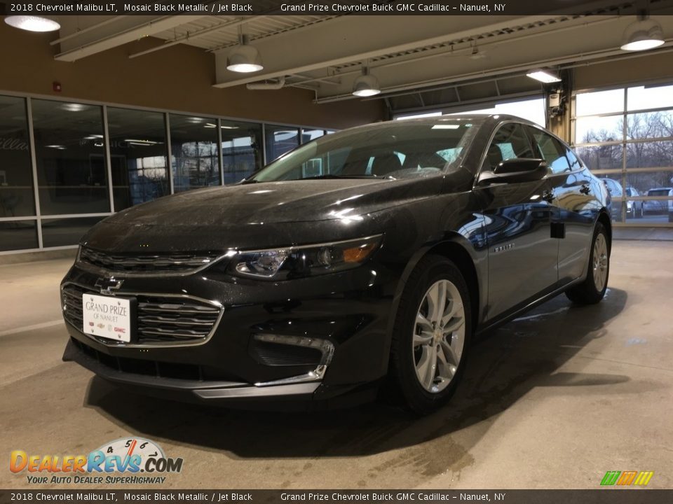 2018 Chevrolet Malibu LT Mosaic Black Metallic / Jet Black Photo #2