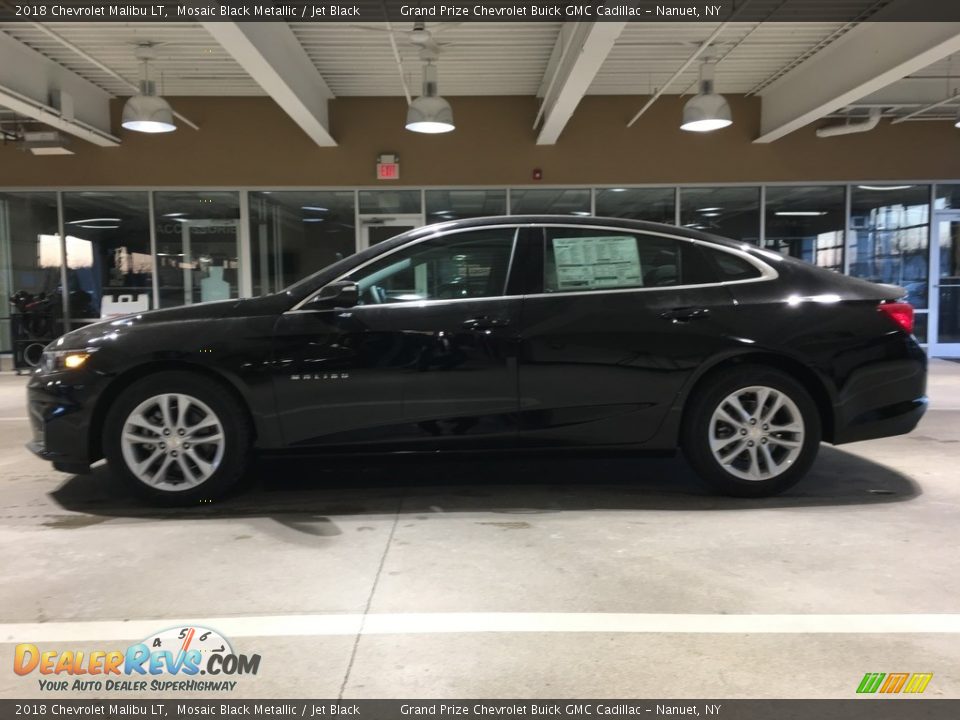 2018 Chevrolet Malibu LT Mosaic Black Metallic / Jet Black Photo #3