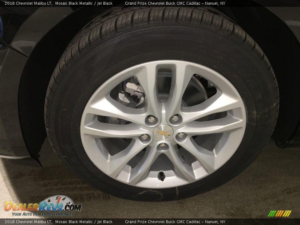 2018 Chevrolet Malibu LT Mosaic Black Metallic / Jet Black Photo #10