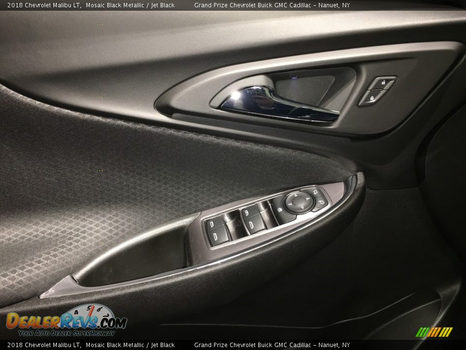 2018 Chevrolet Malibu LT Mosaic Black Metallic / Jet Black Photo #11