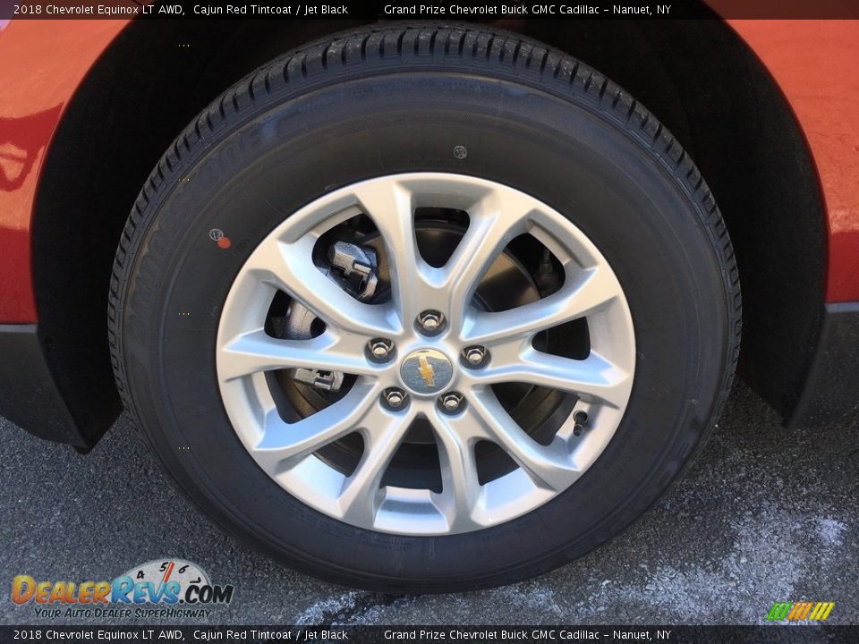 2018 Chevrolet Equinox LT AWD Cajun Red Tintcoat / Jet Black Photo #10