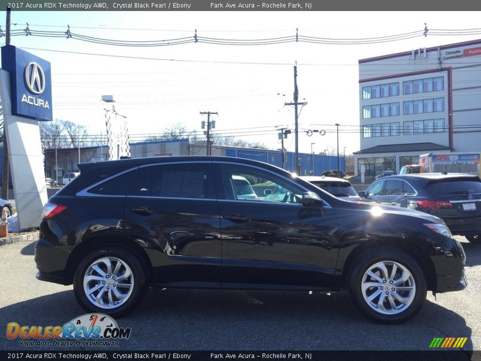 2017 Acura RDX Technology AWD Crystal Black Pearl / Ebony Photo #2