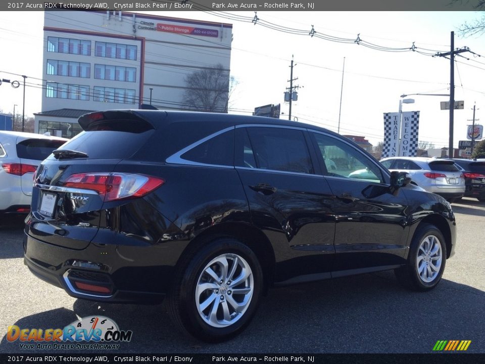 2017 Acura RDX Technology AWD Crystal Black Pearl / Ebony Photo #3