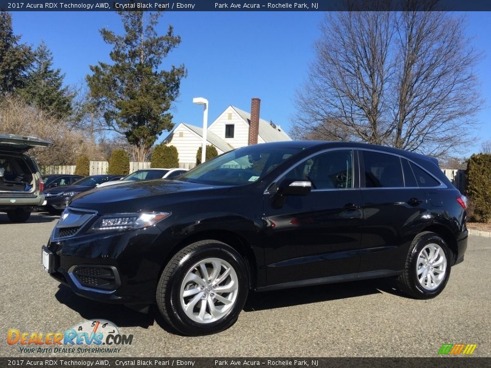 2017 Acura RDX Technology AWD Crystal Black Pearl / Ebony Photo #7