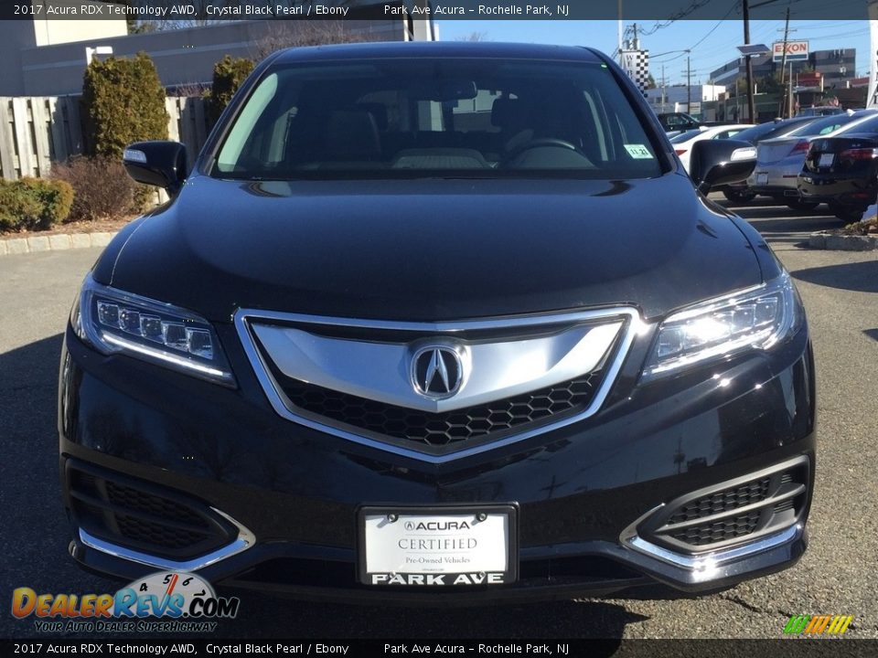 2017 Acura RDX Technology AWD Crystal Black Pearl / Ebony Photo #8