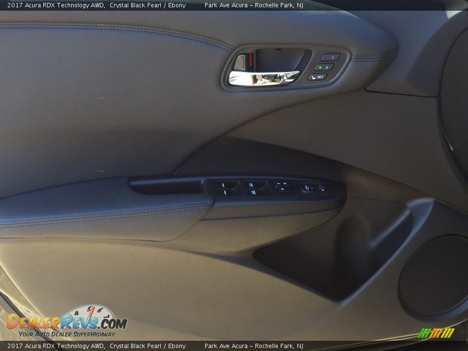 2017 Acura RDX Technology AWD Crystal Black Pearl / Ebony Photo #9