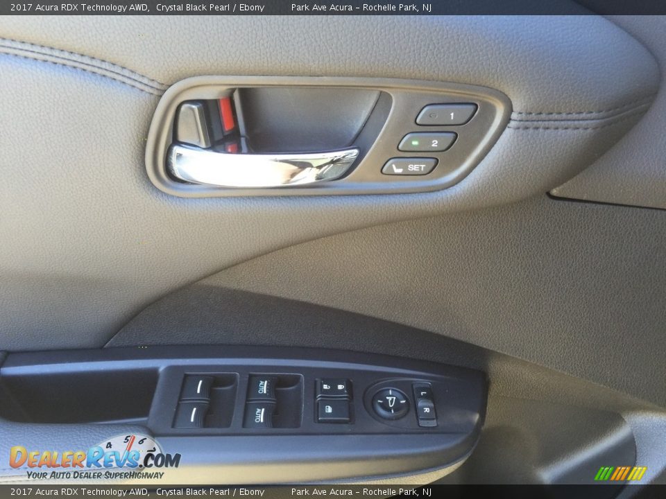 2017 Acura RDX Technology AWD Crystal Black Pearl / Ebony Photo #10
