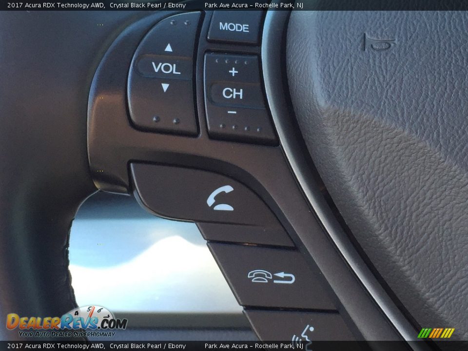 2017 Acura RDX Technology AWD Crystal Black Pearl / Ebony Photo #18