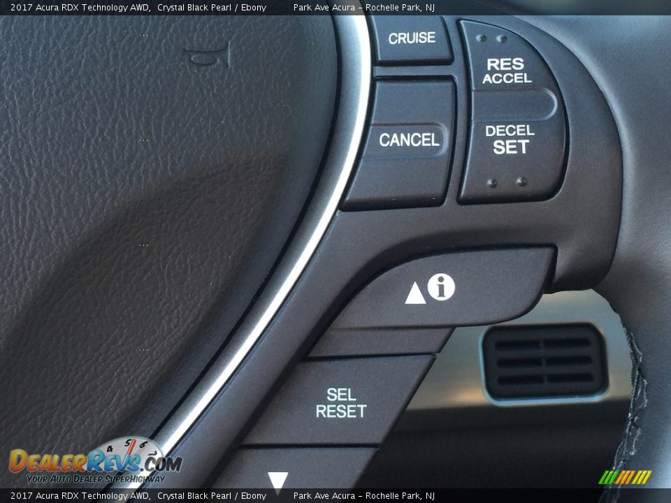 2017 Acura RDX Technology AWD Crystal Black Pearl / Ebony Photo #19