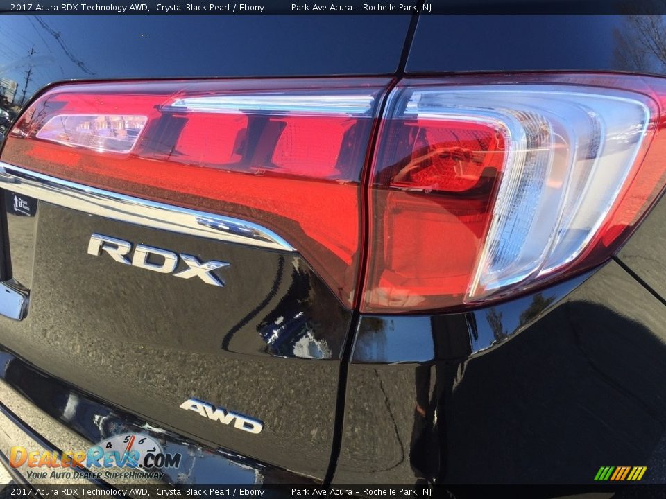 2017 Acura RDX Technology AWD Crystal Black Pearl / Ebony Photo #22