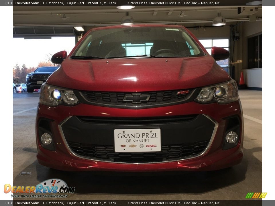 2018 Chevrolet Sonic LT Hatchback Cajun Red Tintcoat / Jet Black Photo #8