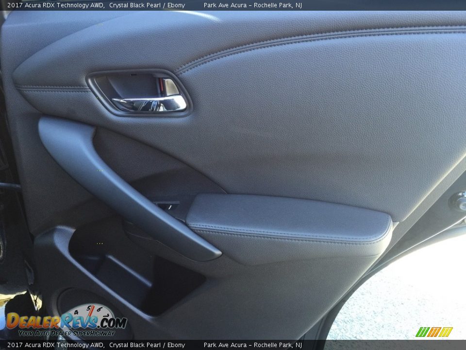 2017 Acura RDX Technology AWD Crystal Black Pearl / Ebony Photo #23