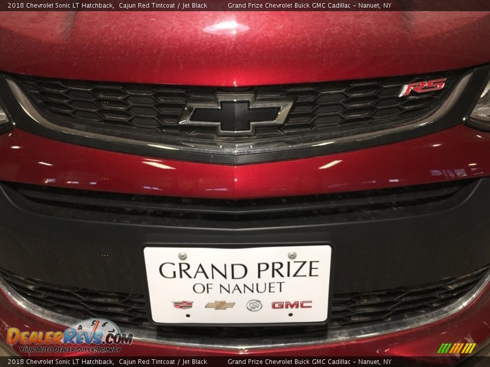 2018 Chevrolet Sonic LT Hatchback Cajun Red Tintcoat / Jet Black Photo #9