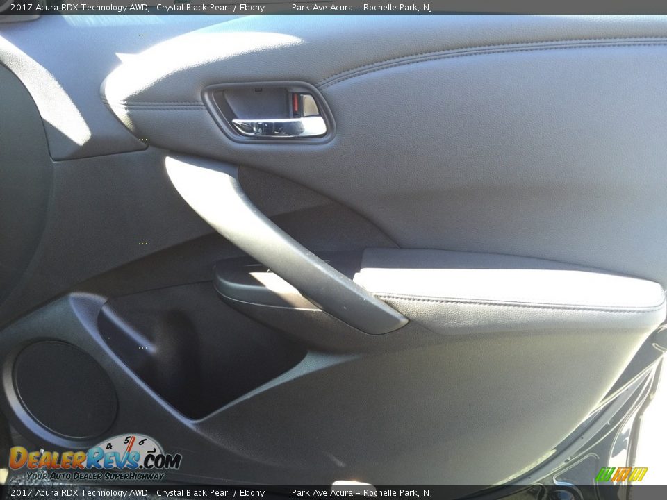 2017 Acura RDX Technology AWD Crystal Black Pearl / Ebony Photo #25