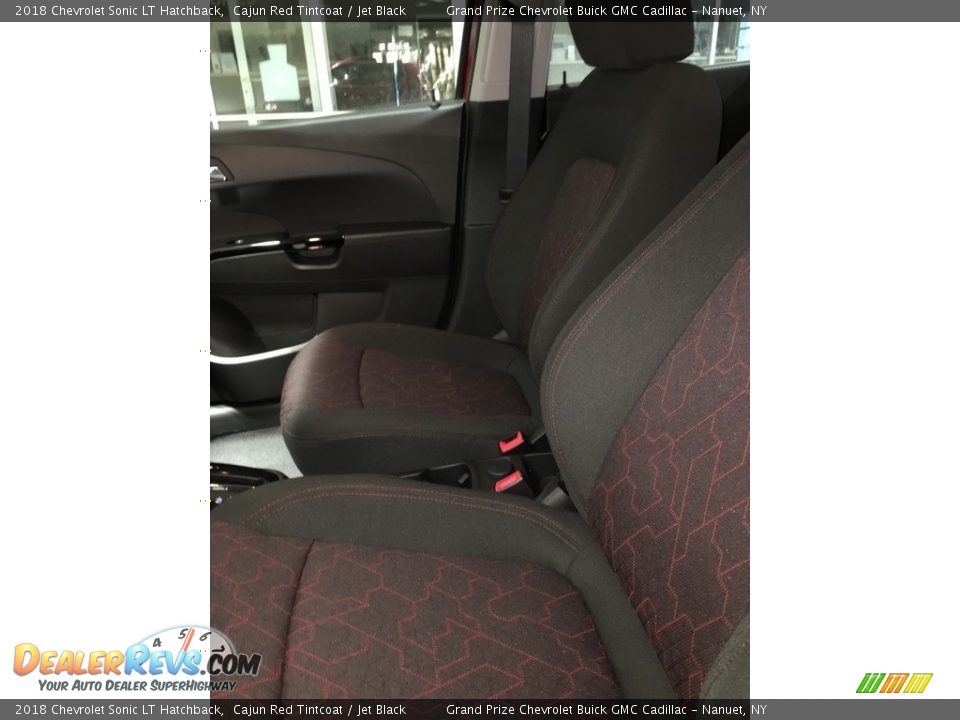 2018 Chevrolet Sonic LT Hatchback Cajun Red Tintcoat / Jet Black Photo #12