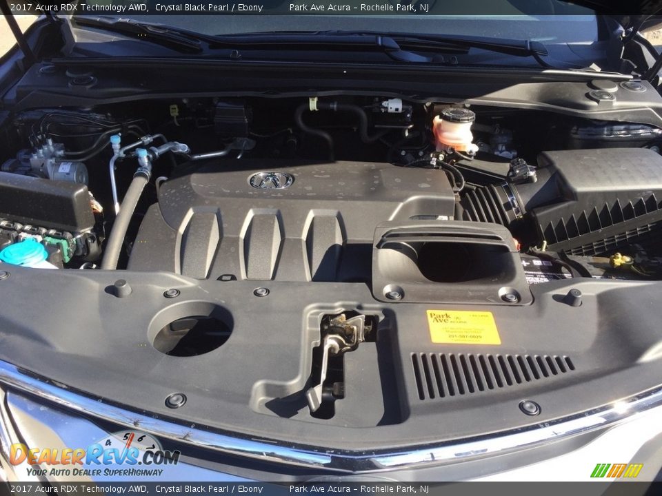 2017 Acura RDX Technology AWD Crystal Black Pearl / Ebony Photo #30