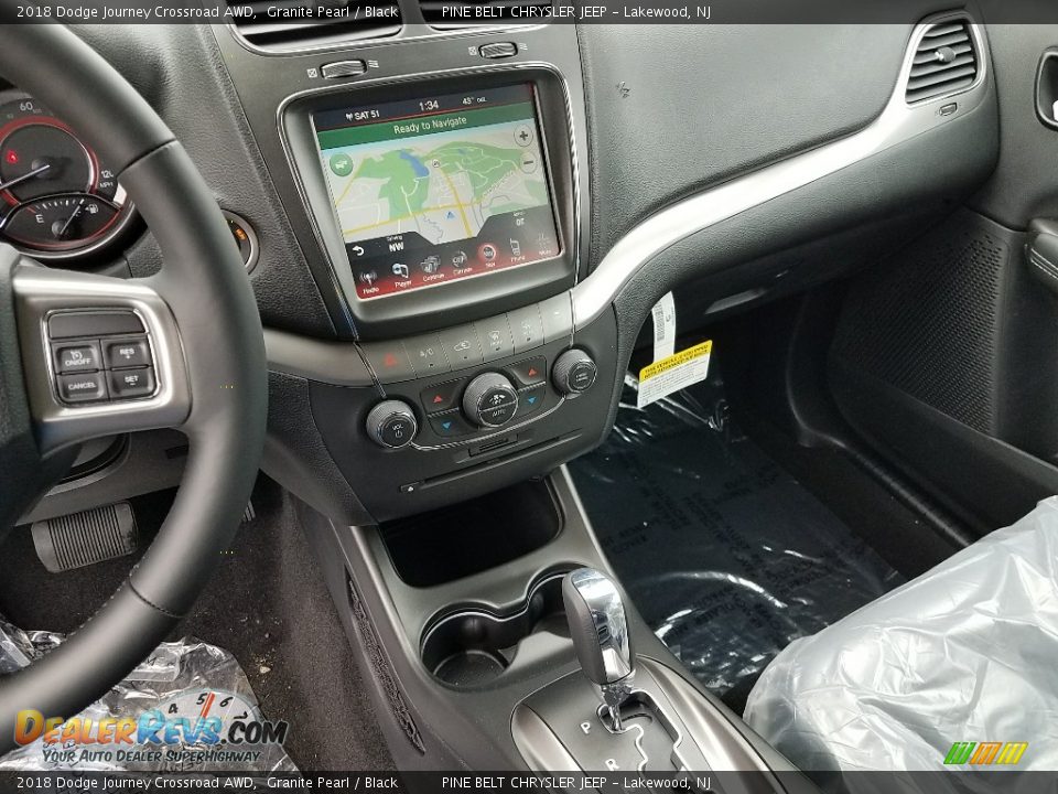 2018 Dodge Journey Crossroad AWD Granite Pearl / Black Photo #10