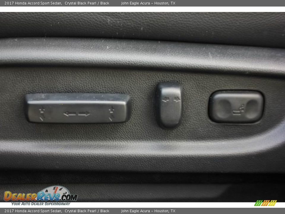 2017 Honda Accord Sport Sedan Crystal Black Pearl / Black Photo #17