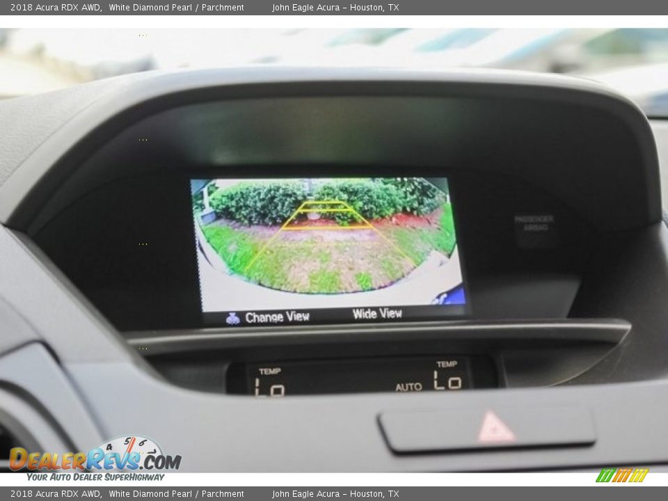 2018 Acura RDX AWD White Diamond Pearl / Parchment Photo #32