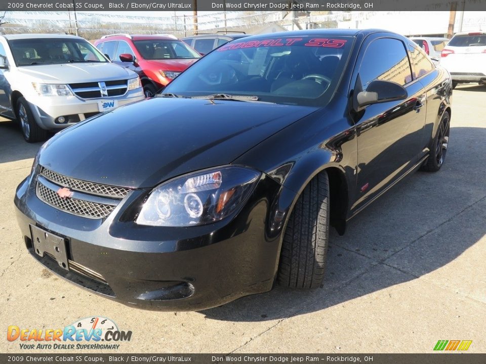 2009 Chevrolet Cobalt SS Coupe Black / Ebony/Gray UltraLux Photo #6