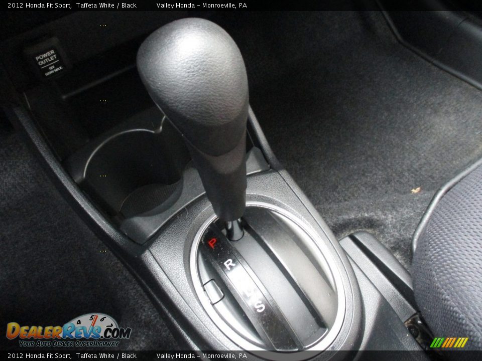 2012 Honda Fit Sport Taffeta White / Black Photo #13