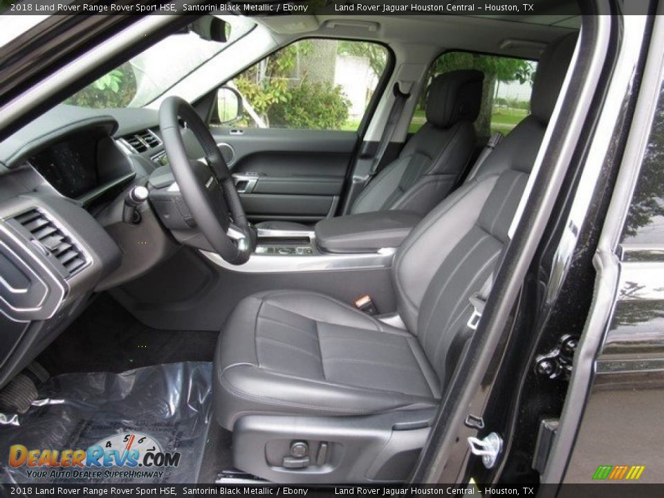 2018 Land Rover Range Rover Sport HSE Santorini Black Metallic / Ebony Photo #3
