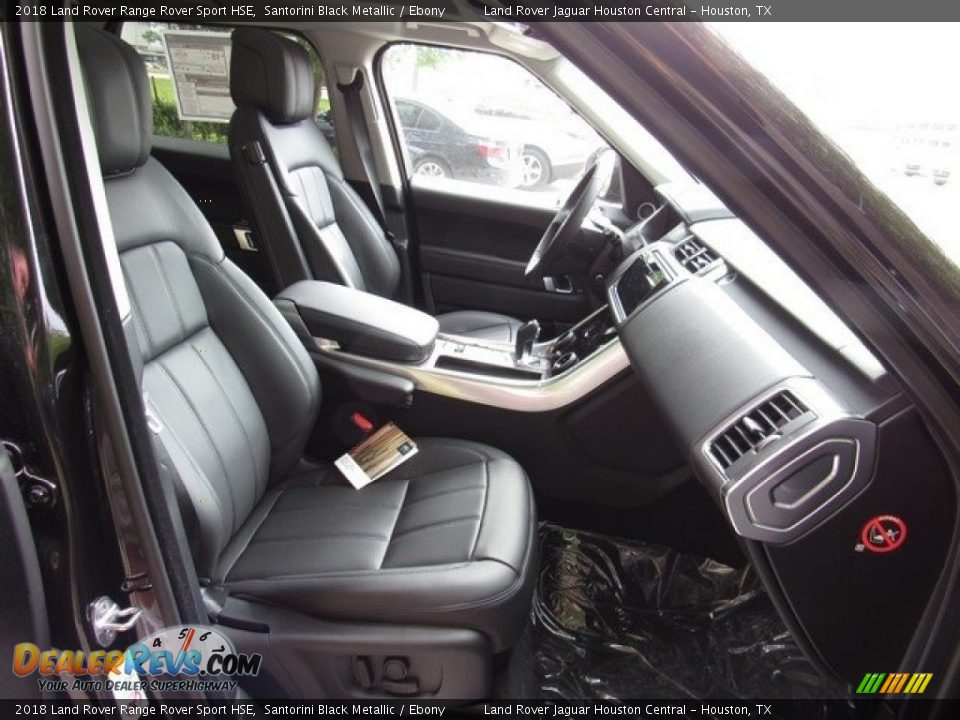 2018 Land Rover Range Rover Sport HSE Santorini Black Metallic / Ebony Photo #5