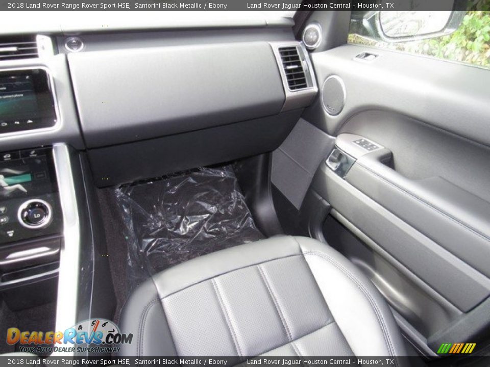 2018 Land Rover Range Rover Sport HSE Santorini Black Metallic / Ebony Photo #15