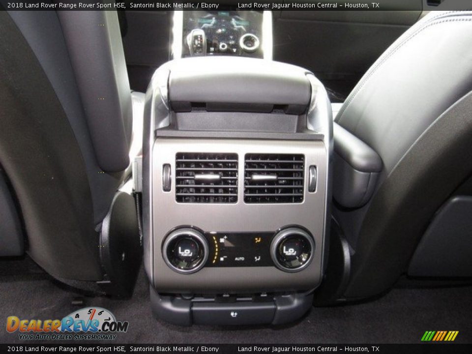 2018 Land Rover Range Rover Sport HSE Santorini Black Metallic / Ebony Photo #16