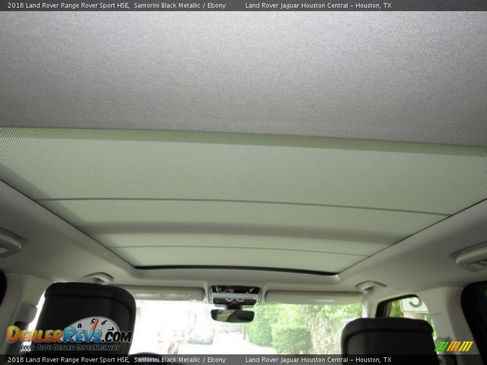 2018 Land Rover Range Rover Sport HSE Santorini Black Metallic / Ebony Photo #18