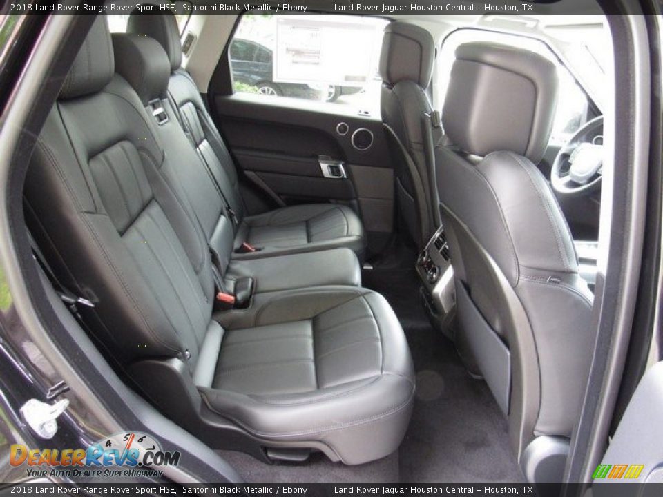 2018 Land Rover Range Rover Sport HSE Santorini Black Metallic / Ebony Photo #19